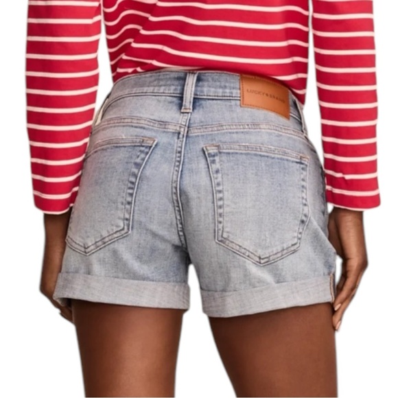 Lucky Brand Mid Rise Ava Jean Shorts - Women’s Size 26 Cuffed - Picture 9 of 9